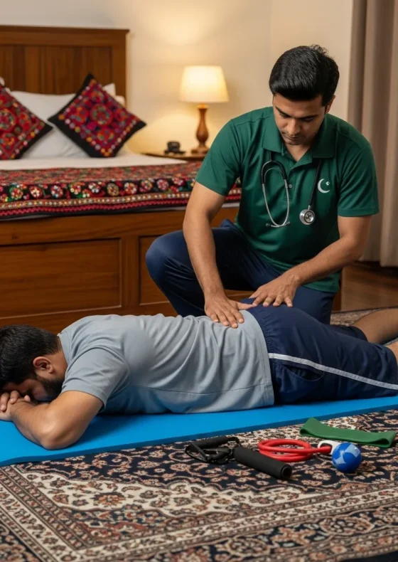 Physiotherapy Home Service for backpain
