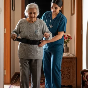 Stroke patient physiotherapy
